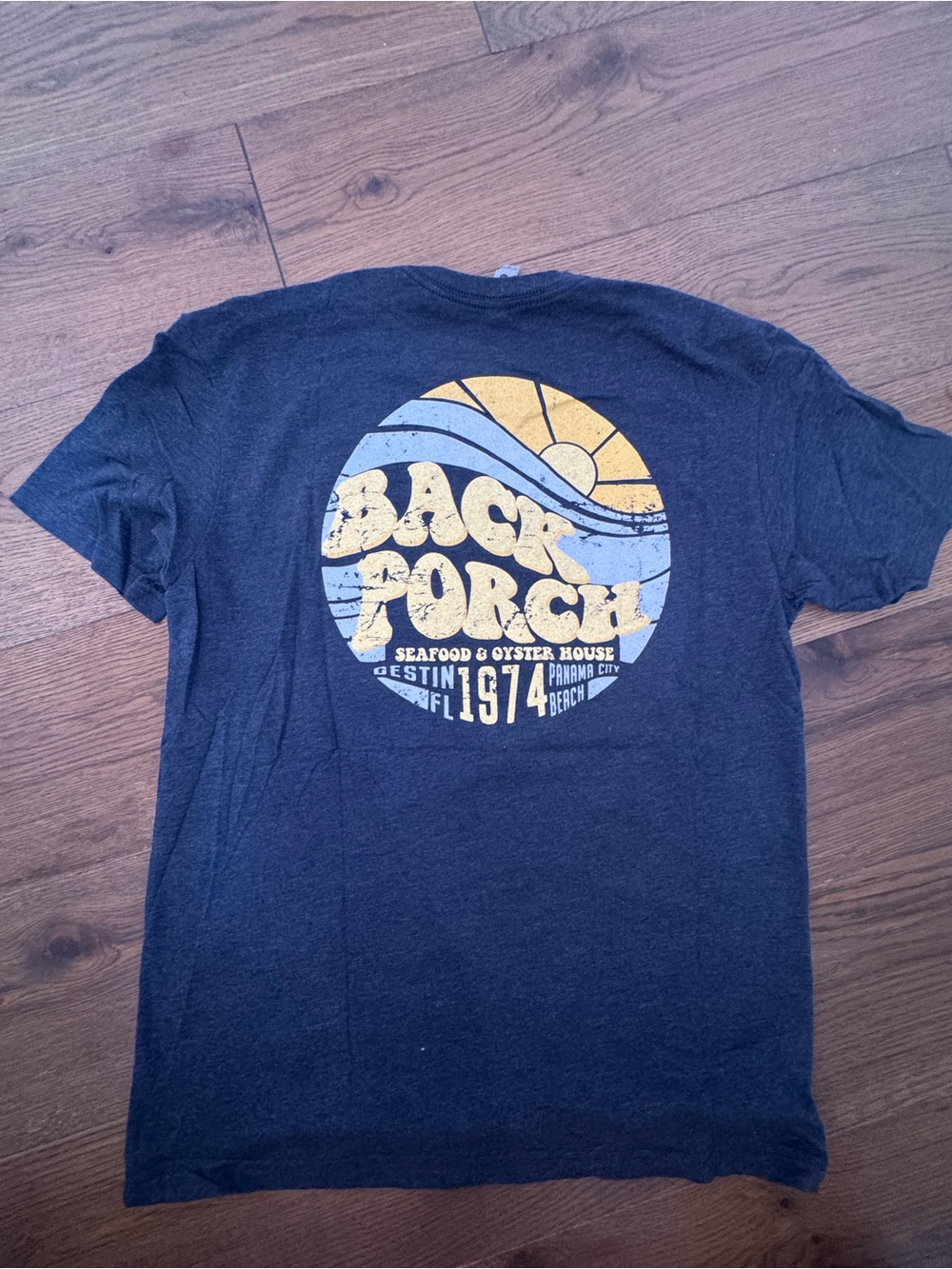 Graphic Tee - Navy Blue